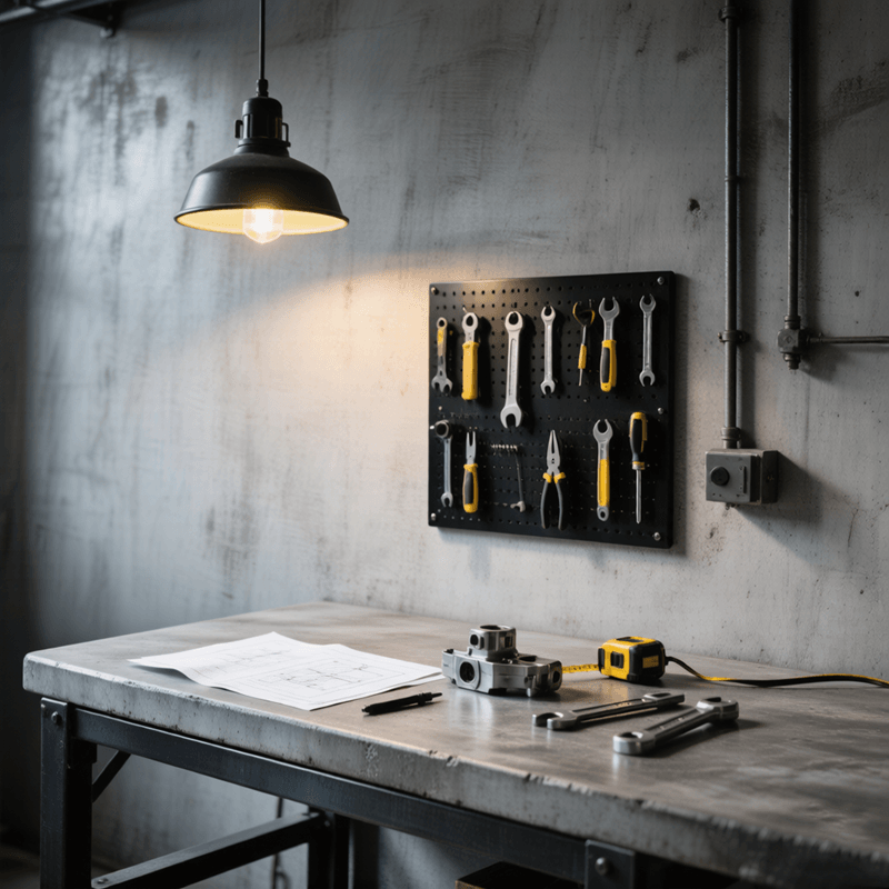Industrial heater Scene